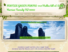 Tablet Screenshot of fertilegreenfarms.com